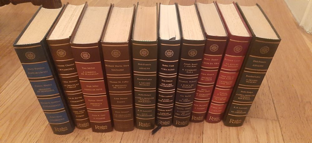 10 livros condensados da Selecções do Reader's Digest