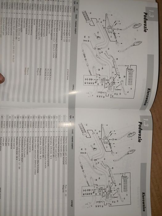 Nowy katalog czesci instrukcja obsługi rama silnik simson sr50