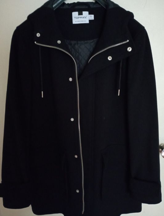 Пальто шерстяное мужское