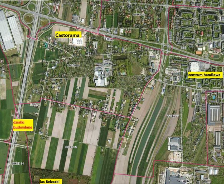 Tanie działki w Piotrkowie w okolicach Castoramy