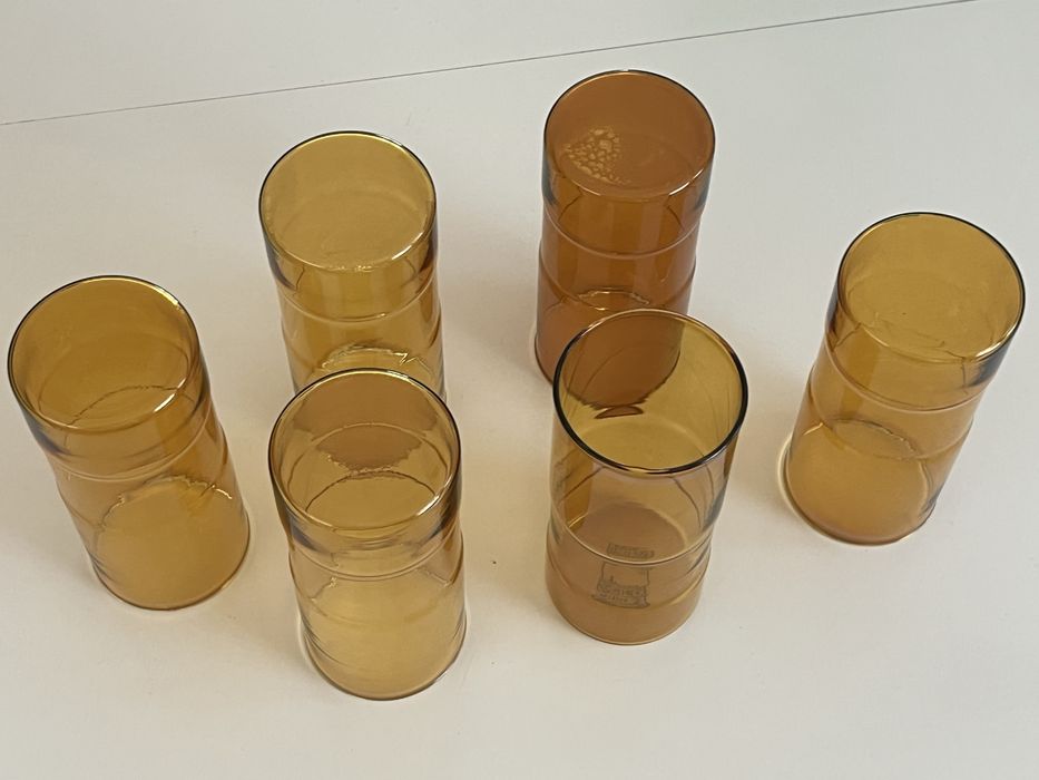 Copos Vintage SCHOTT MAINZ Jenaer Glass