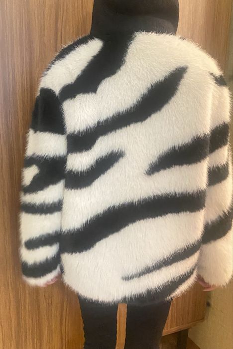 Шикарная шубка из искуственного меха, премиум качество , Л