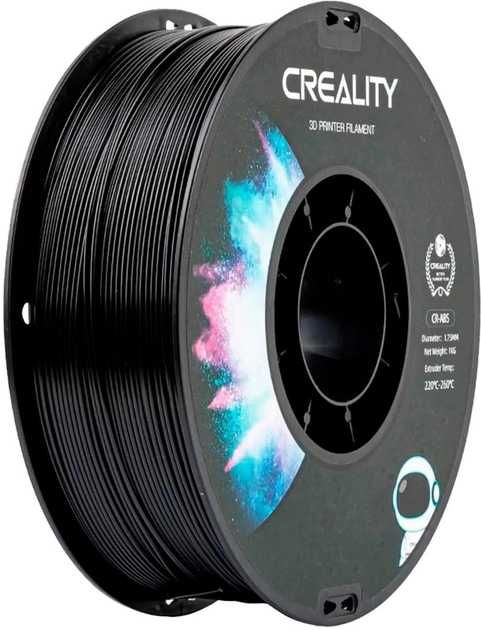 ABS пластик Creality для 3D принтера 1.75 мм 1 кг Чорний 3301020035