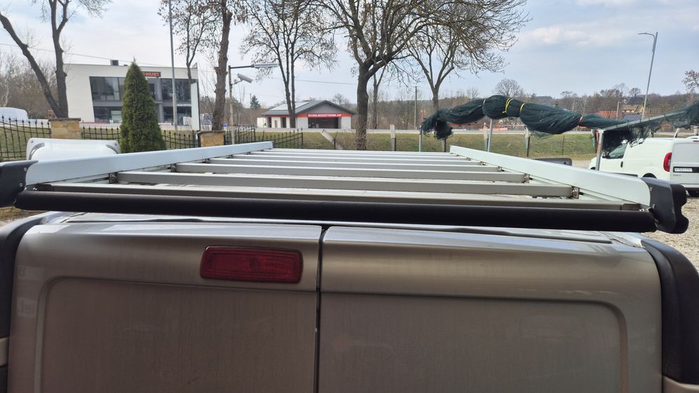 Bagażnik renault trafic 3 aluminiowy