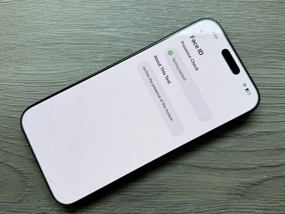 Oryginalny aparat TrueDepth FaceID Apple iPhone 16 Pro Max naprawa demontaż wymiana