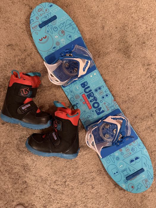 Deska Burton 88cm  wiazania i buty 30,5