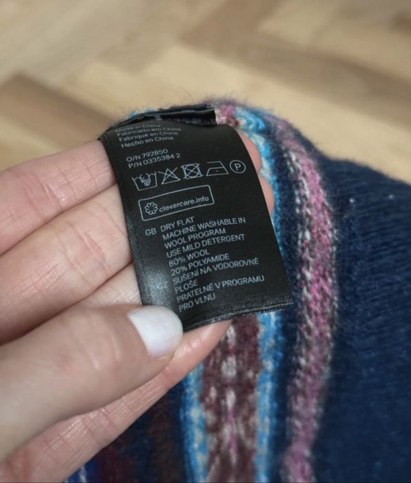 Ciepły sweter z wełny H&M
