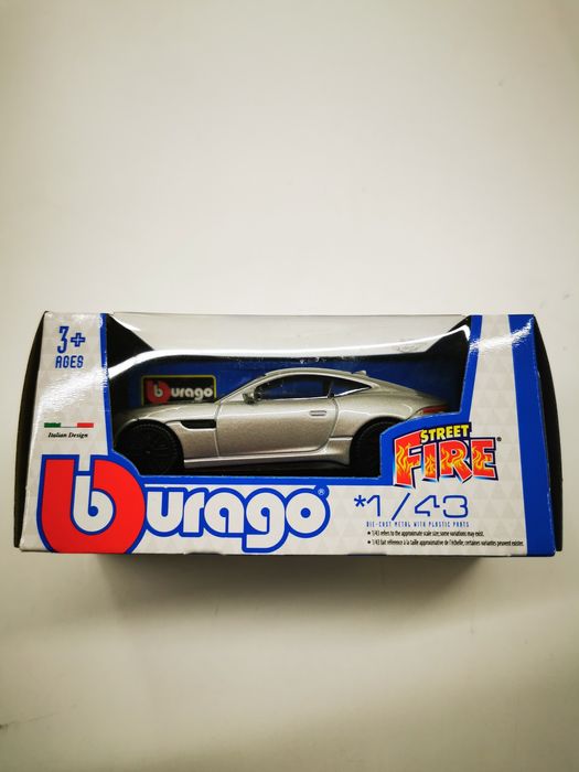Jaguar F-Type R Dynamic V6 Burago 1/43 Novo