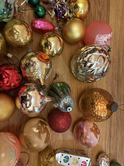 Новорічні іграшки СССР