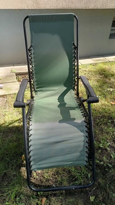 Leżak ogrodowy - składany .