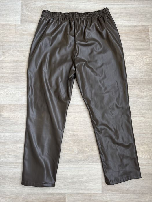 Брюки з еко шкіри