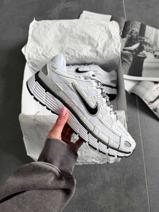 Кросівки Nike P-6000 Phantom White Black | кроси Найк П-6000 Фантом білого кольору