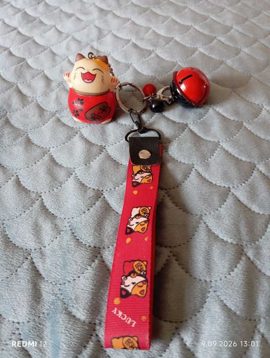 Breloczek brelok kot maneki Neko