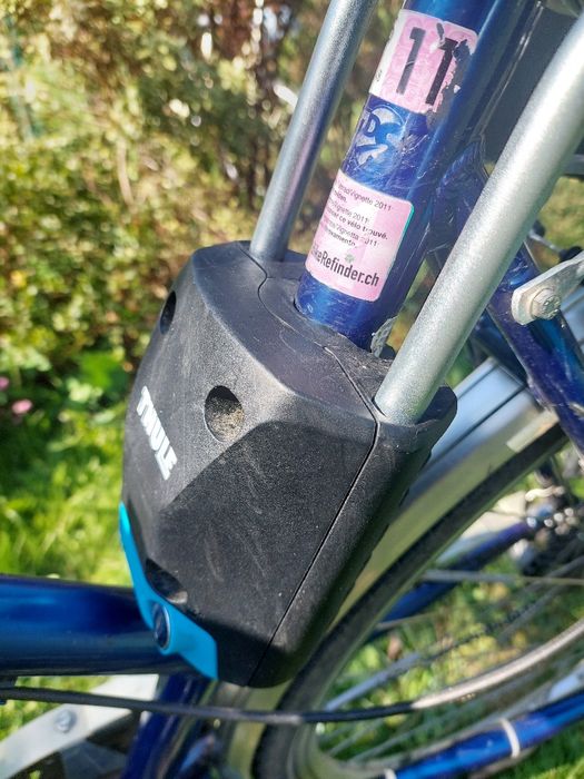 Fotelik rowerowy, Thule, ciemnoszary, dwa mocowania do rowerów