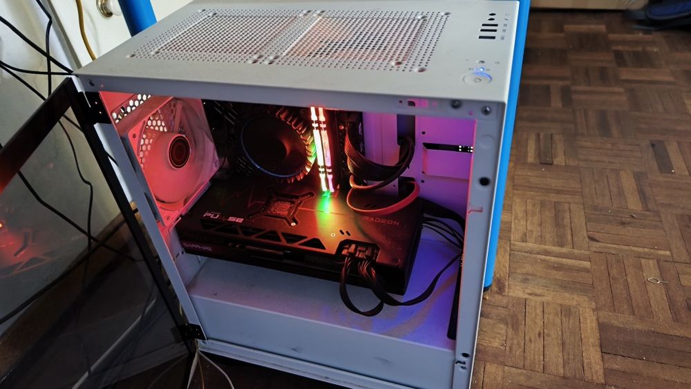 PC Gamer Computador GPU 7800xt com 37 teraflops impossível encontrar mais barato