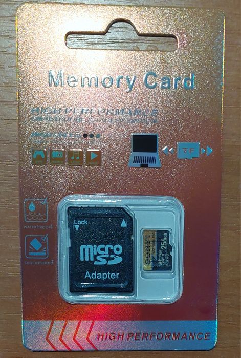 Картa памяти Sony 256 Gb Extreme Pro  micro sd memory card