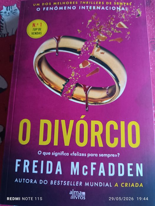 Livro novo o Divórcio da FREIDA McFADDEN