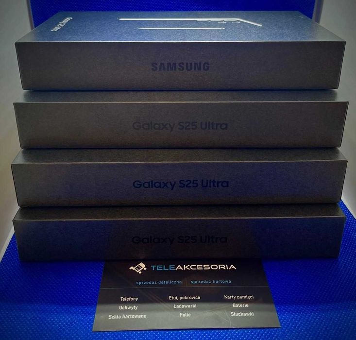 SAMSUNG GALAXY S25 ULTRA | 256GB | Titanium Black/Titanium SilverBlue | Carrefour Kutno CENA:3499,-