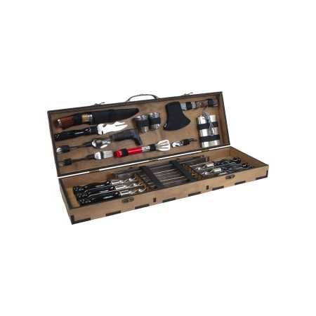 Подарункові набори для мангалу Moltis | шампури + мангал + аксесуари