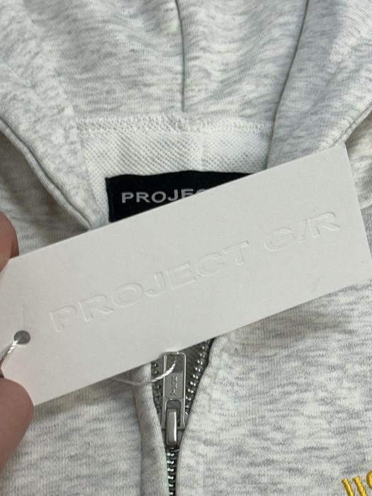 Худі ARMY Grailz project G/R худи серая зипка кофта сіра L M