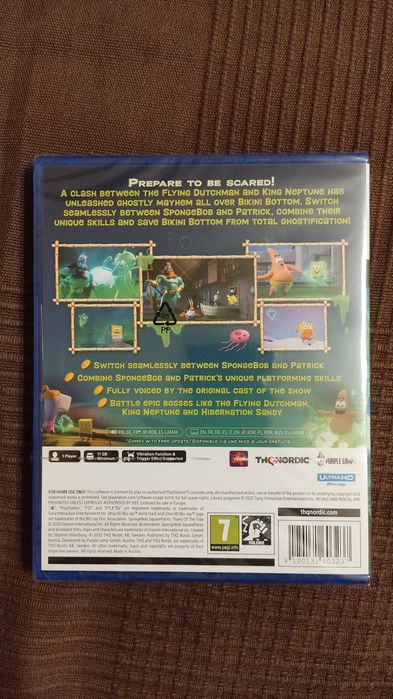 Spongebob Kanciastoporty Titans of the Tide Gra na PS5