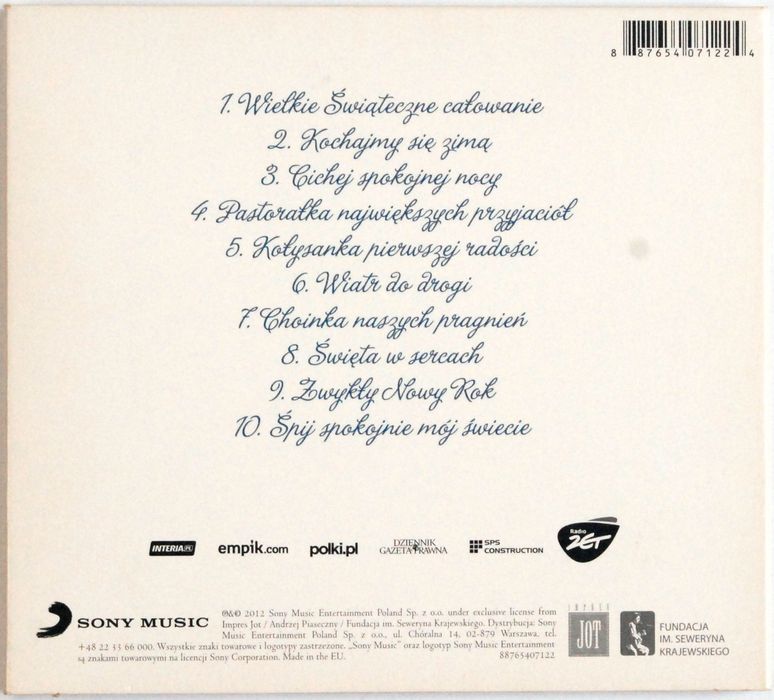 (CD) A. Piaseczny S. Krajewski - Zimowe Piosenki