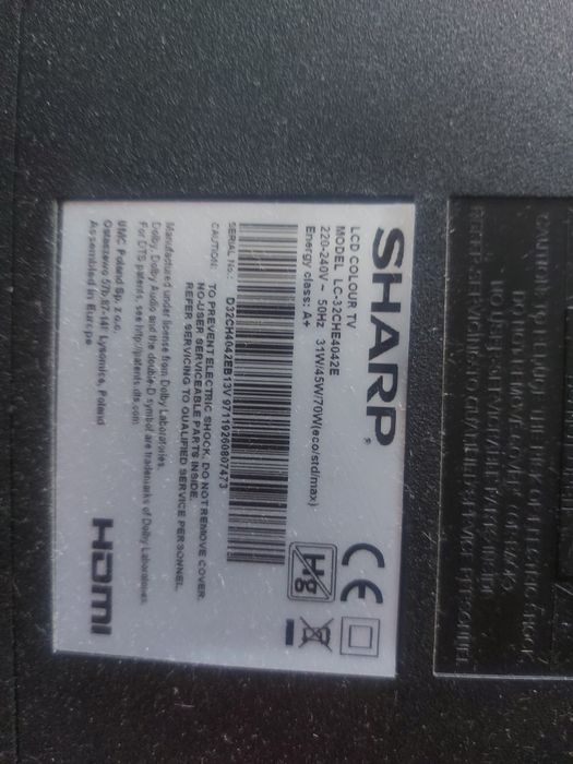 Tv    sharp   32