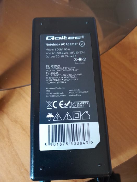 Zasilacz adapter Notebook Hp.Nowy
