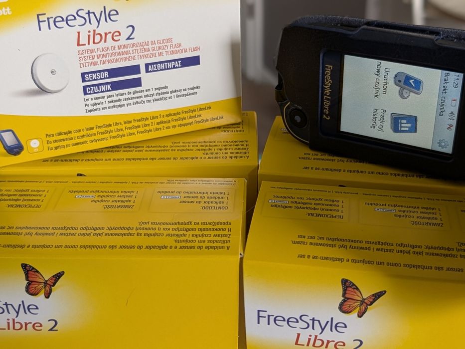 Sensor Libre2 + czytnik Libre2