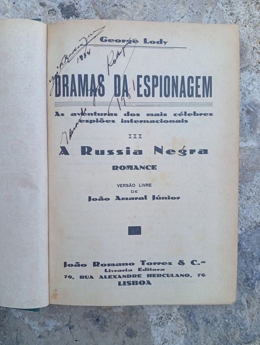 coleção completa de "Dramas da Espionagem"