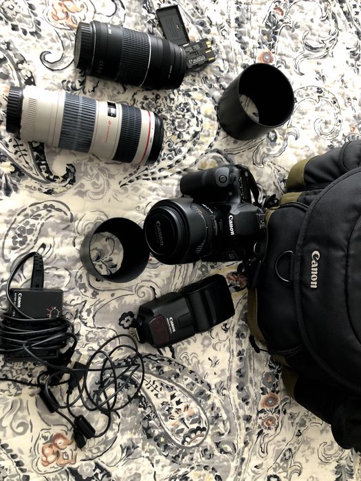 Canon 40D mais objectivas.