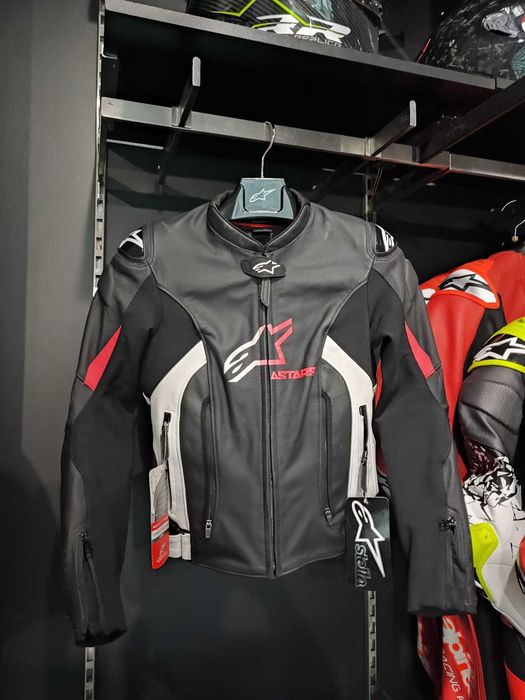 Kurtka motocyklowa ALPINESTARS STELLA GP PLUS V4 black/white/diva pink '40