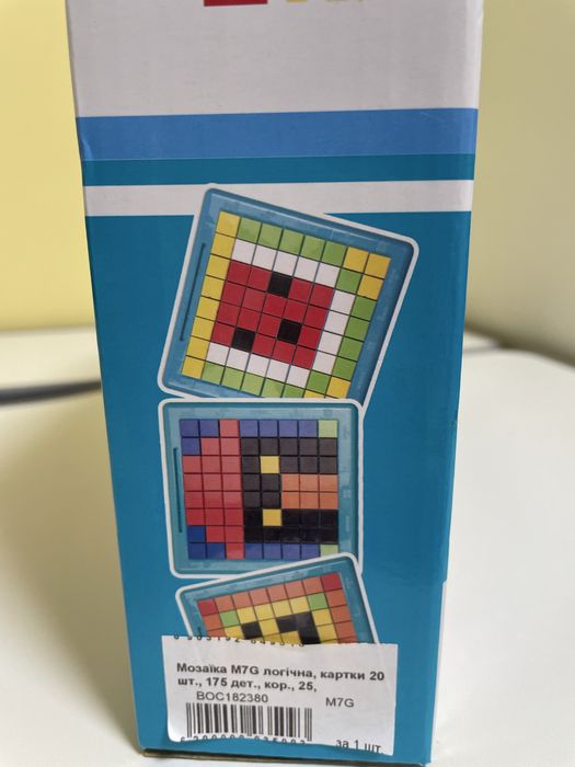 Мозаїка - шифр, декодер  175 елементів