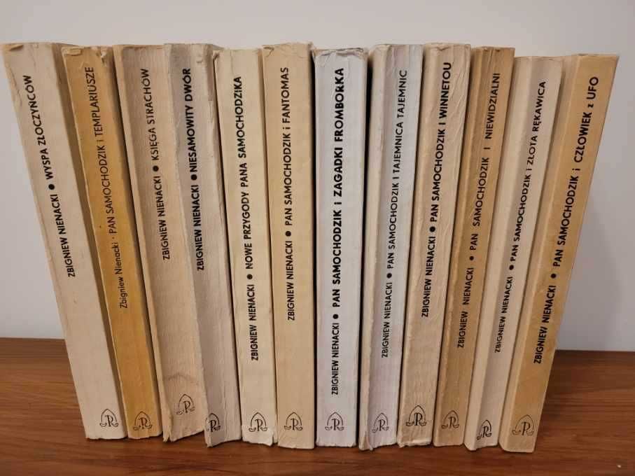 Pan Samochodzik Zbigniew Nienacki kompletna Biała seria