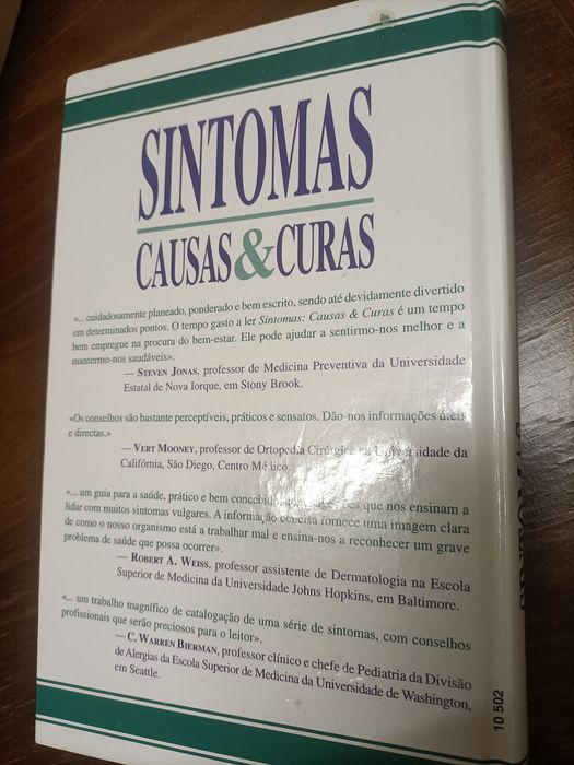 Sintomas - causas e curas