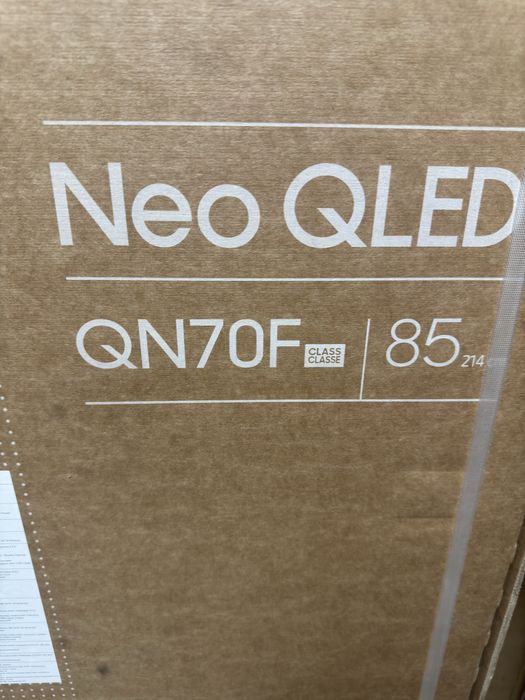Телевізор Samsung 85qn70f Neo Qled 144 Герц Новий Гарантія 1 Рік