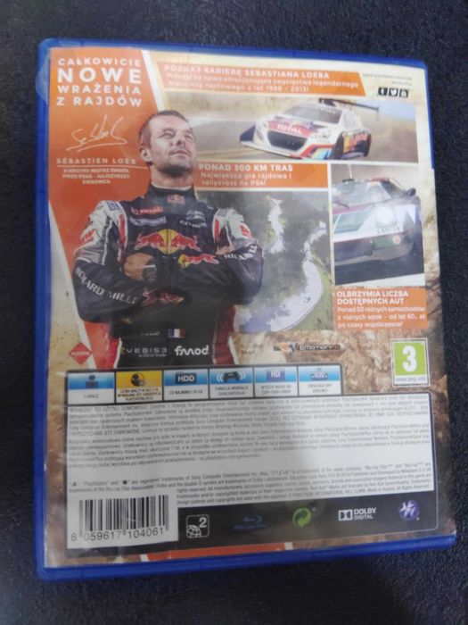 Sebastien Loeb Rally Evo PS4