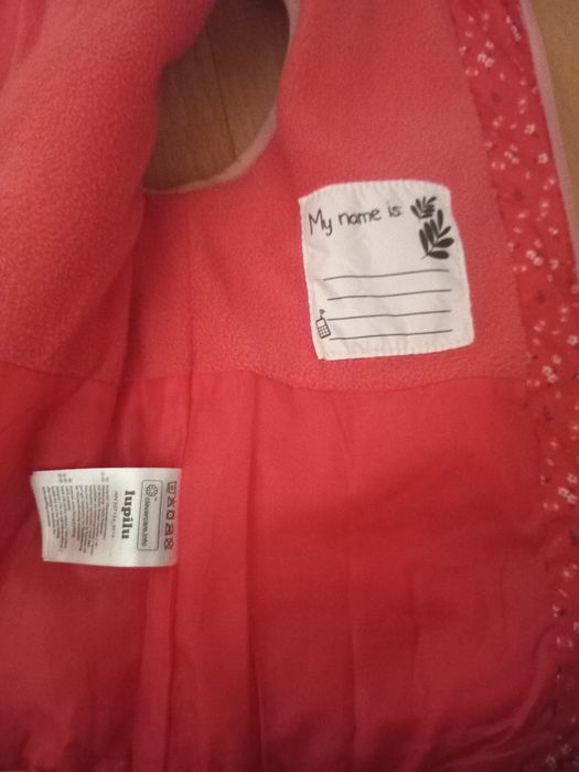 Bezrękawnik dziewczęcy Lupilu 116