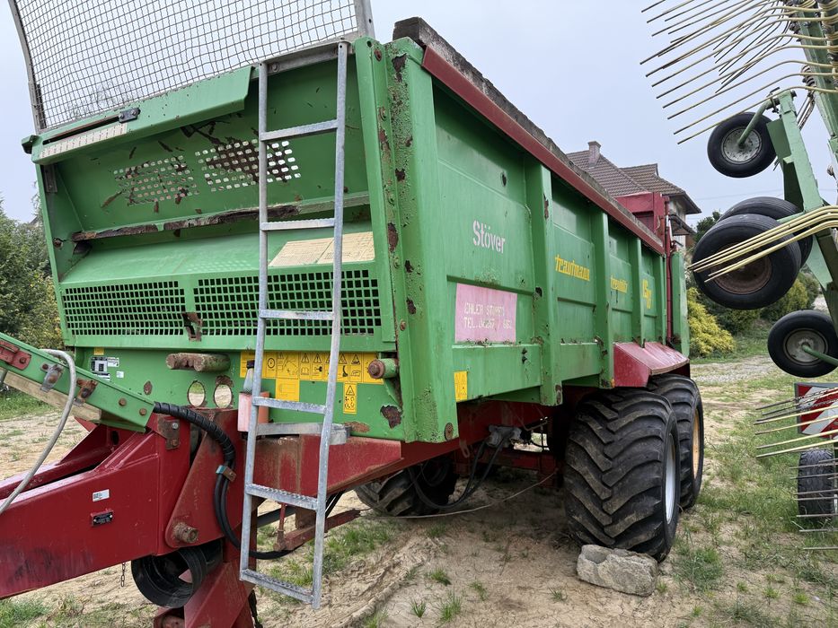 Rozrzutnik strautmann vs 18 uniwersalny do obornika wapna