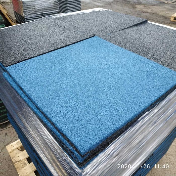 Гумова плитка 500х500х 30мм