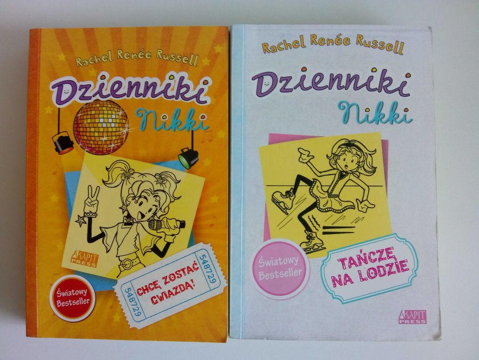 Książki z serii - Dzienniki Nikki