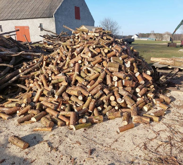 Drewno opalowe sosna, liściaste mieszane