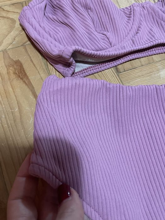 Biquini cor de rosa brasileiro S loja três