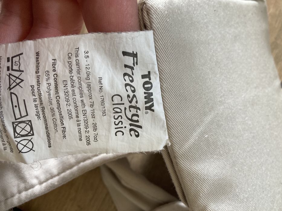 Nosidełko TOMY Freestyle Classic