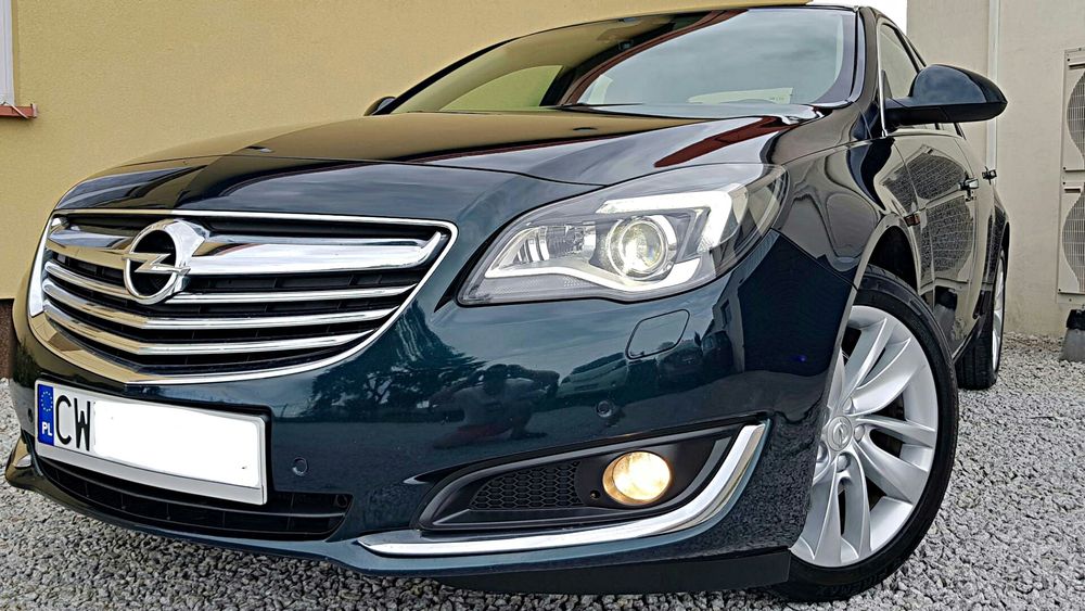 *TURBO KRÒLOWA*Jedna  Na MILION Polski SALON Oryginalny Lakier NISKI Przebieg BOGATA Wersja Opel INSIGNIA Stan IDEALNY Polecam