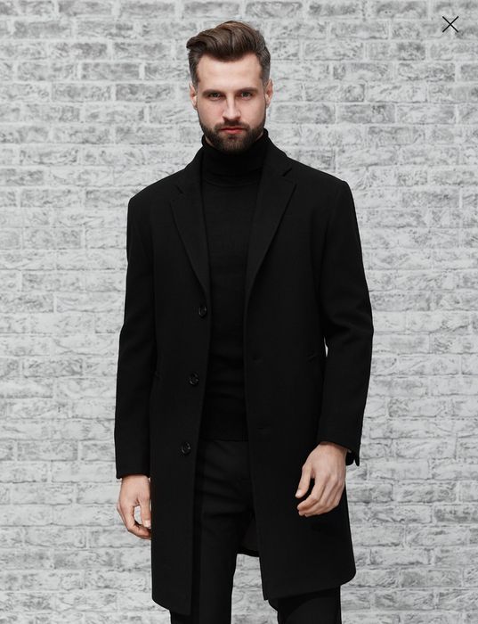 Пальто чоловіче шерсть Sun's House