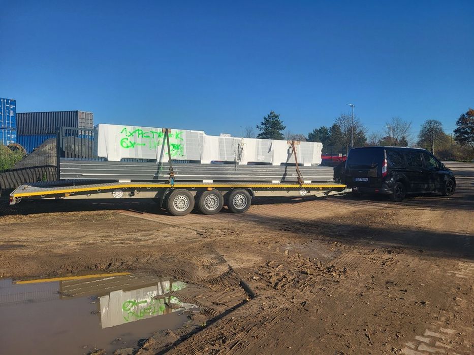 Wypożyczalnia, wynajem lawet, laweta długa, 6m 8m pod busa, TRANSPORT