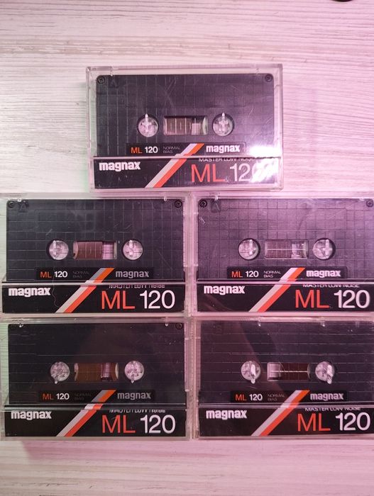 Magnax МL 120 аудіокасети