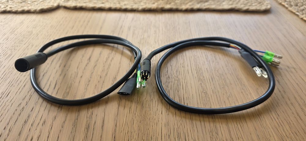 hulajnoga lub rower 9pinowy kabel elektrycznego męski lub żeński