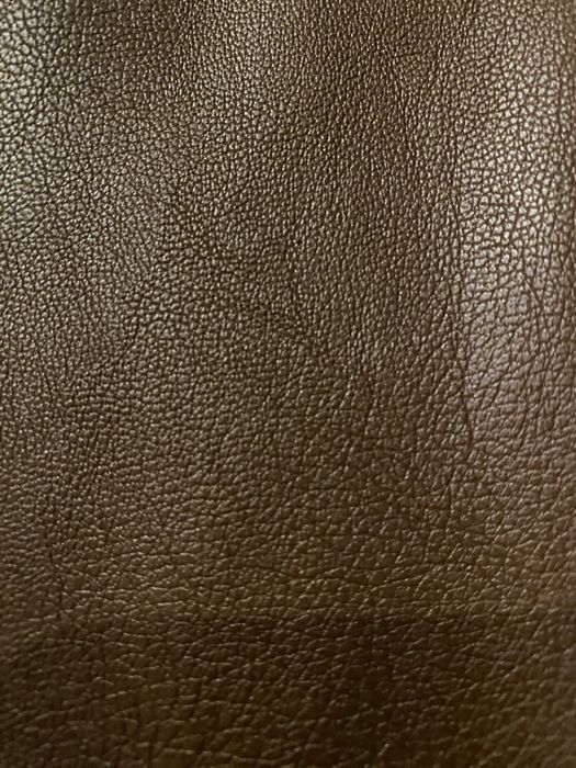 Spodnie skóropodobne czekoladowe